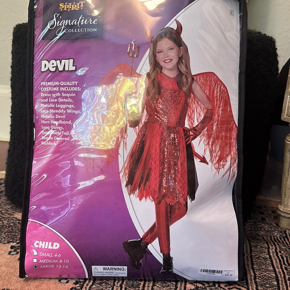 Devil Costume 12-14 years